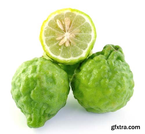 Bergamot Isolated - 15xJPGs