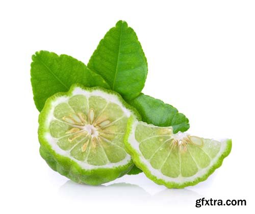 Bergamot Isolated - 15xJPGs