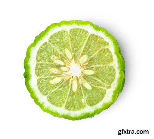 Bergamot Isolated - 15xJPGs