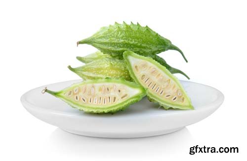 Bitter Melon Isolated - 10xJPGs