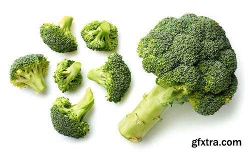 Broccoli Isolated - 10xJPGs