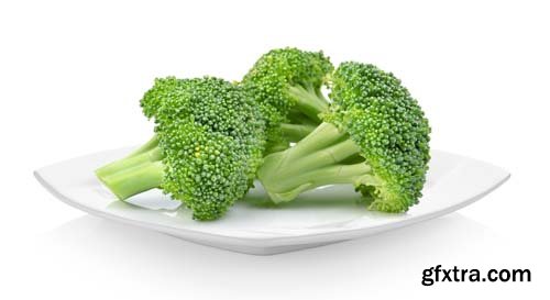 Broccoli Isolated - 10xJPGs