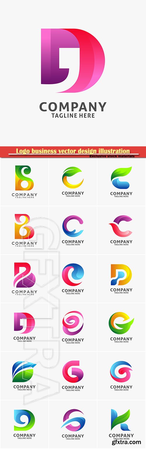 Logo letter vector design, letter icon # 32