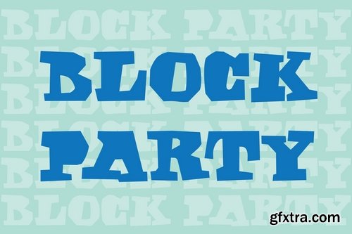 Block Party Font