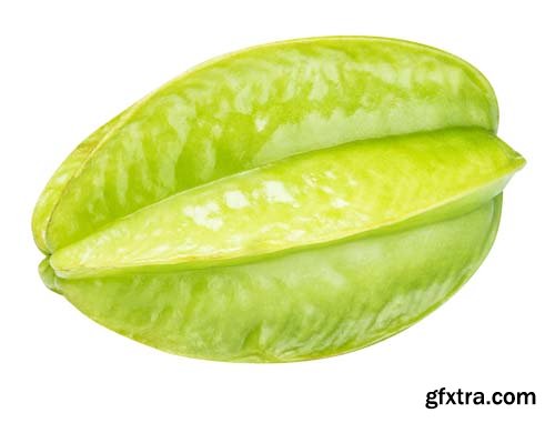 Carambola Starfruit Isolated - 5xJPGs