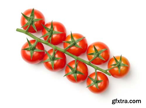 Cherry Tomatoes Isolated - 6xJPGs