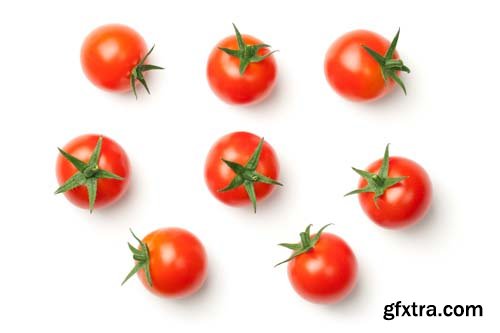 Cherry Tomatoes Isolated - 6xJPGs