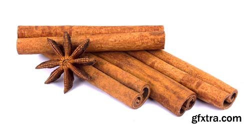 Cinnamon Sticks Isolated - 10xJPGs