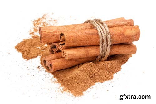 Cinnamon Sticks Isolated - 10xJPGs