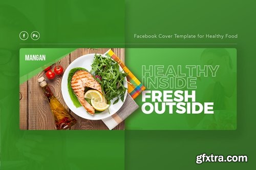 Mangan - Healthy Food Facebook Cover Template