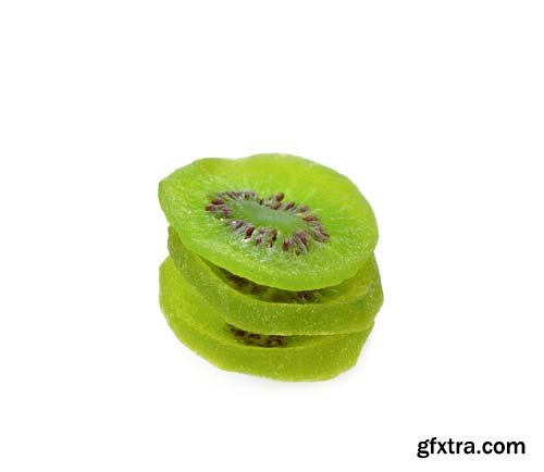 Dried Kiwi Isolated - 5xJPGs