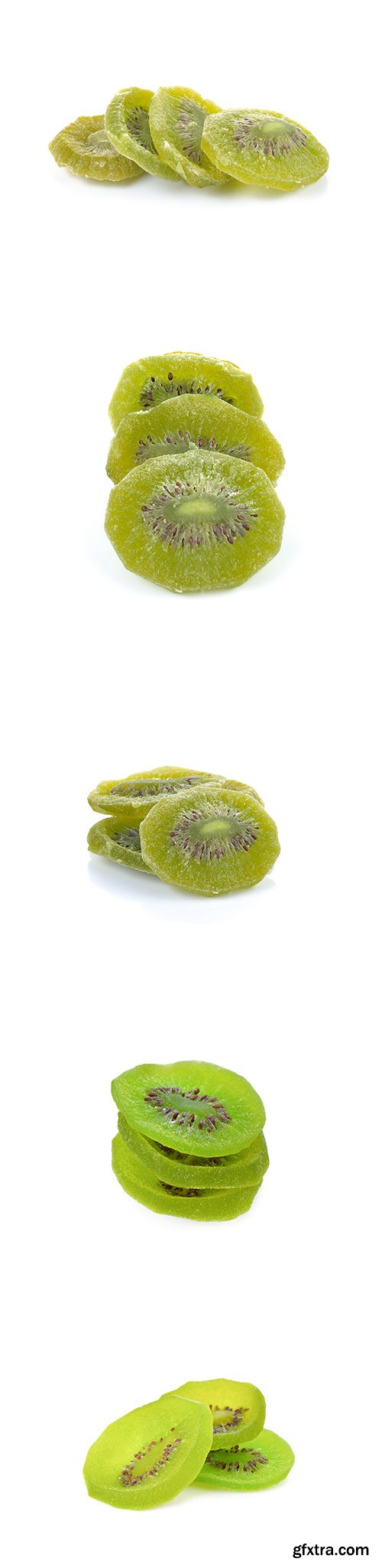 Dried Kiwi Isolated - 5xJPGs