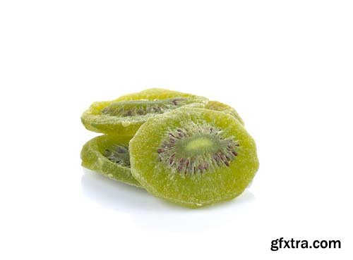 Dried Kiwi Isolated - 5xJPGs