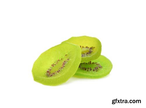 Dried Kiwi Isolated - 5xJPGs