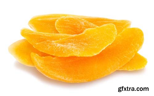 Dried Mango Isolated - 7xJPGs