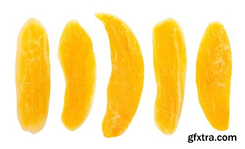 Dried Mango Isolated - 7xJPGs