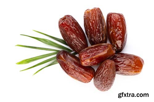 Dry Dates Isolated - 5xJPGs