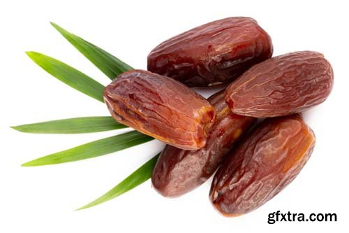 Dry Dates Isolated - 5xJPGs