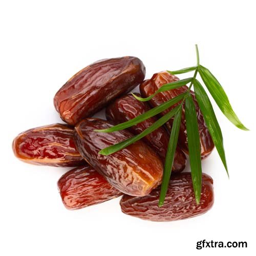 Dry Dates Isolated - 5xJPGs