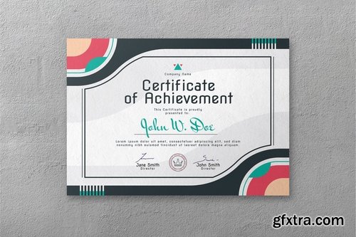 Modern Certificate Template