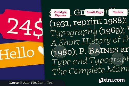 Kotto Slab Font Family