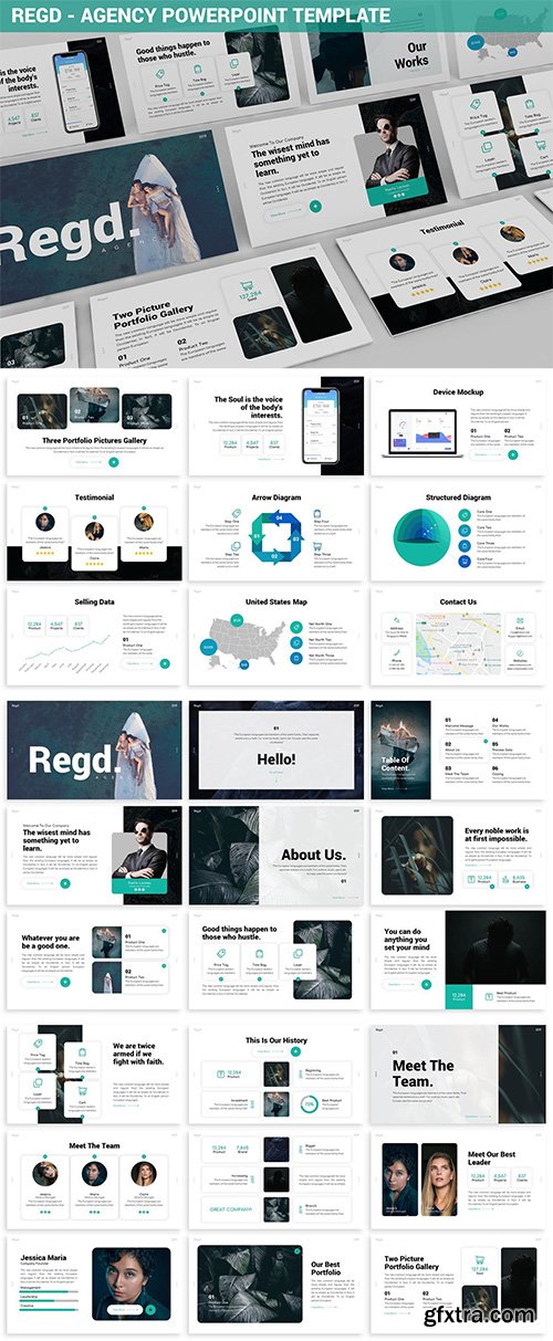 Regd - Agency Powerpoint Template