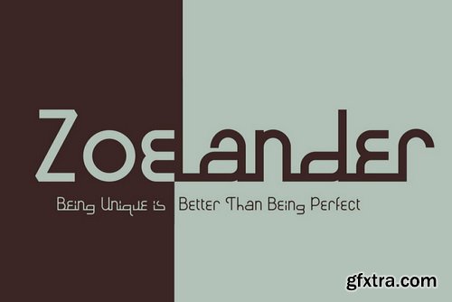 Zoelander Font Family