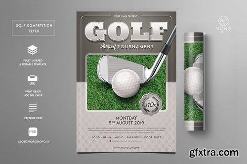 Golf Competition Flyer