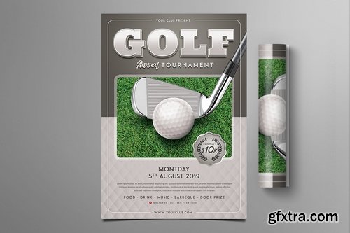 Golf Competition Flyer