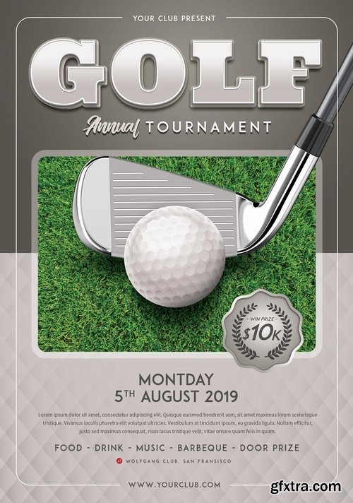 Golf Competition Flyer