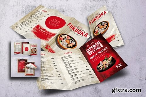 Japanese Food Menu Bundle