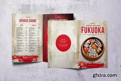 Japanese Food Menu Bundle