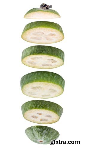 Fresh Feijoa Isolated - 10xJPGs