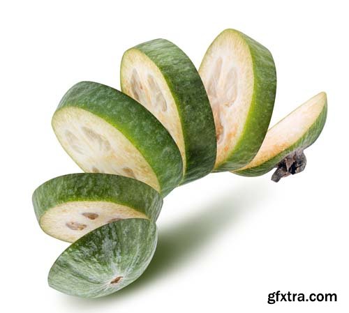 Fresh Feijoa Isolated - 10xJPGs