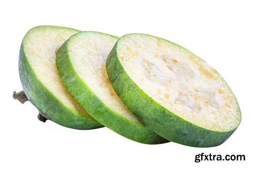 Fresh Feijoa Isolated - 10xJPGs