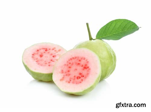 Guava Isolated - 8xJPGs