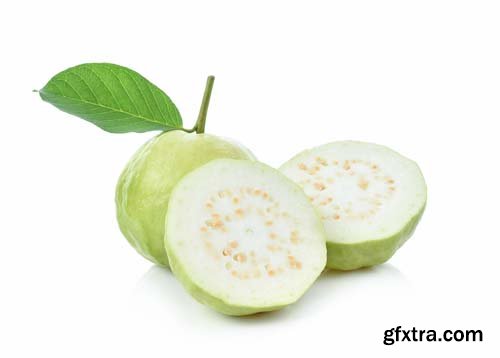 Guava Isolated - 8xJPGs