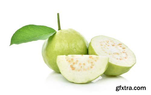 Guava Isolated - 8xJPGs