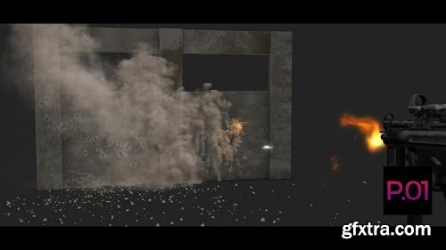 Fire Bullets on Wall