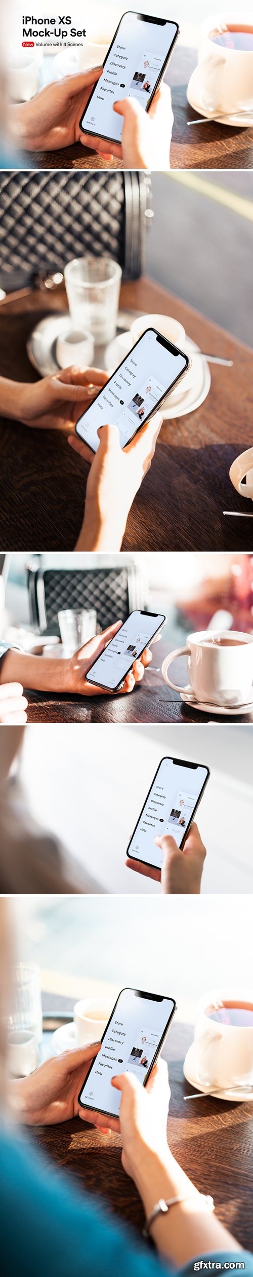 iPhone App Mockup