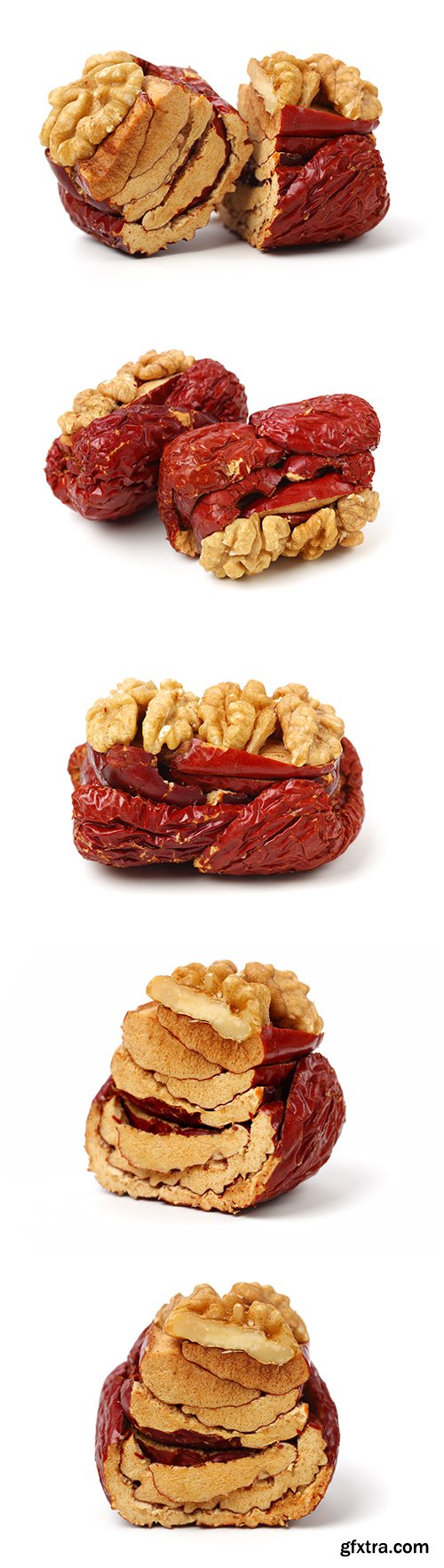 Jujube Walnut Isolated - 10xJPGs