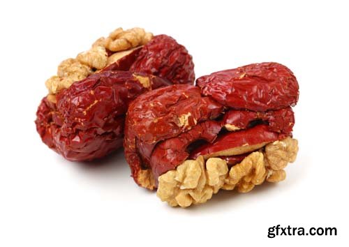 Jujube Walnut Isolated - 10xJPGs