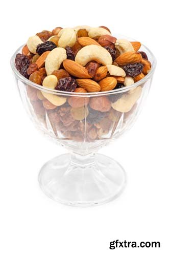 Mixed Nuts Isolated - 7xJPGs