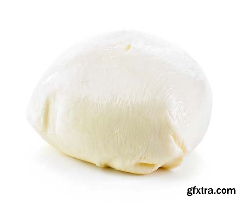 Mozzarella Cheese Isolated - 6xJPGs