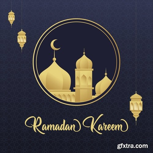 Eid Mubarak Ramadan Kareem Card and Banner 1.0