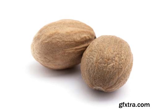 Nutmeg Isolated - 5xJPGs