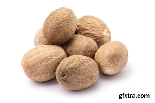 Nutmeg Isolated - 5xJPGs