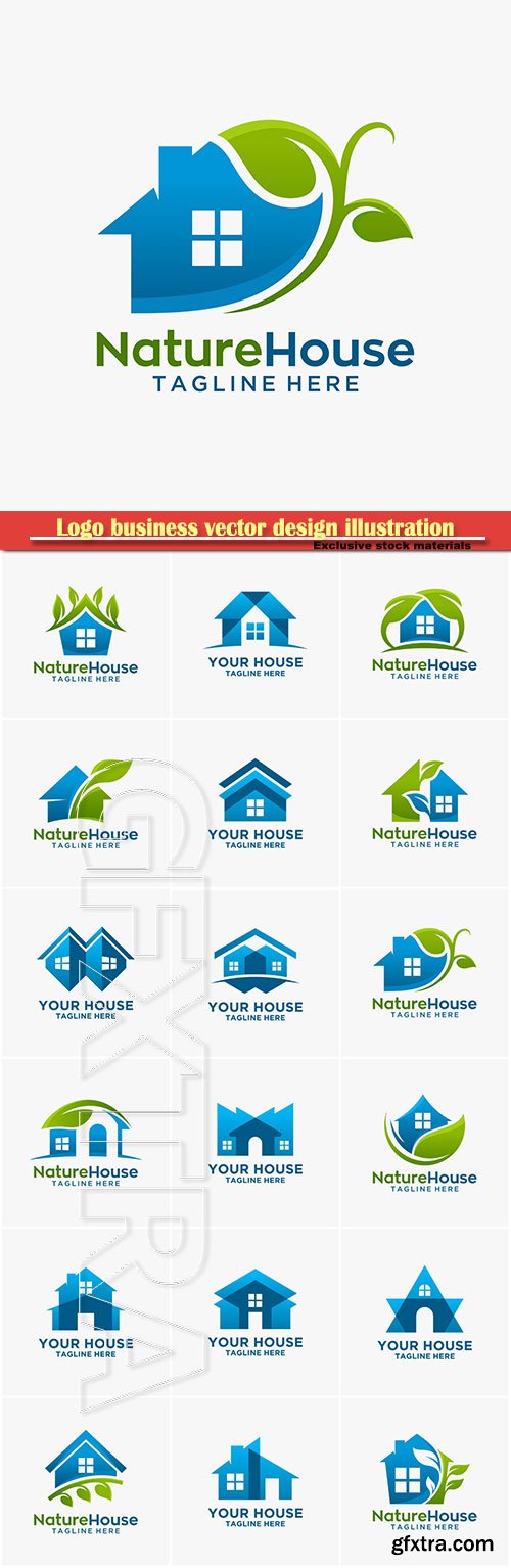 Logo business vector design illustration # 115