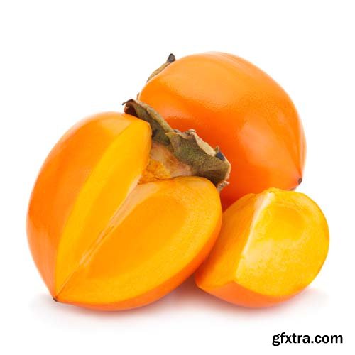 Persimmon Isolated - 10xJPGs