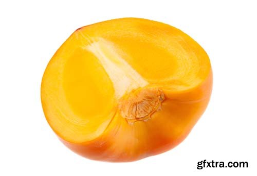 Persimmon Isolated - 10xJPGs